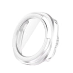 PC Case with Tempered Glass Screen Protector for Samsung Galaxy Watch 8 Classic