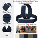 Breathable Nylon Sport Band for Google Fitbit Air