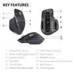 Logitech MX Master 3S Wireless Mouse