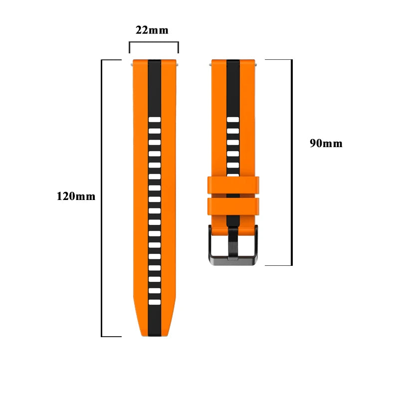 Two-Tone Adjustable Band for Nothing CMF Watch 3 Pro