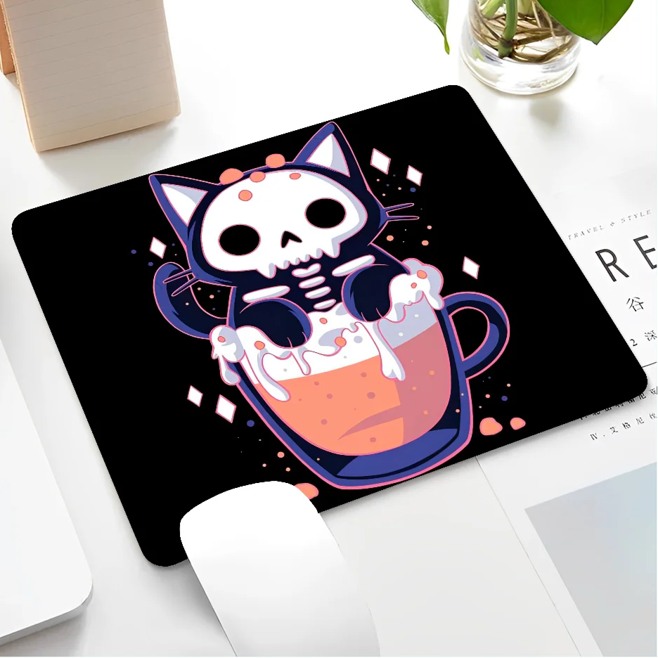 Black Cat Themed Mousepad