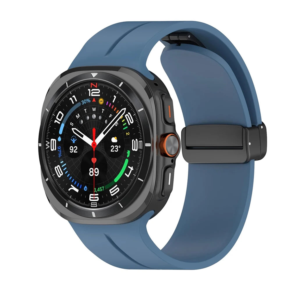 Silicone Magnetic Bracelet for Samsung Galaxy Watch Ultra and Samsung Galaxy Watch Ultra (2025)