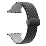 Carbon Fiber Pattern Magnetic Strap for Apple Watch