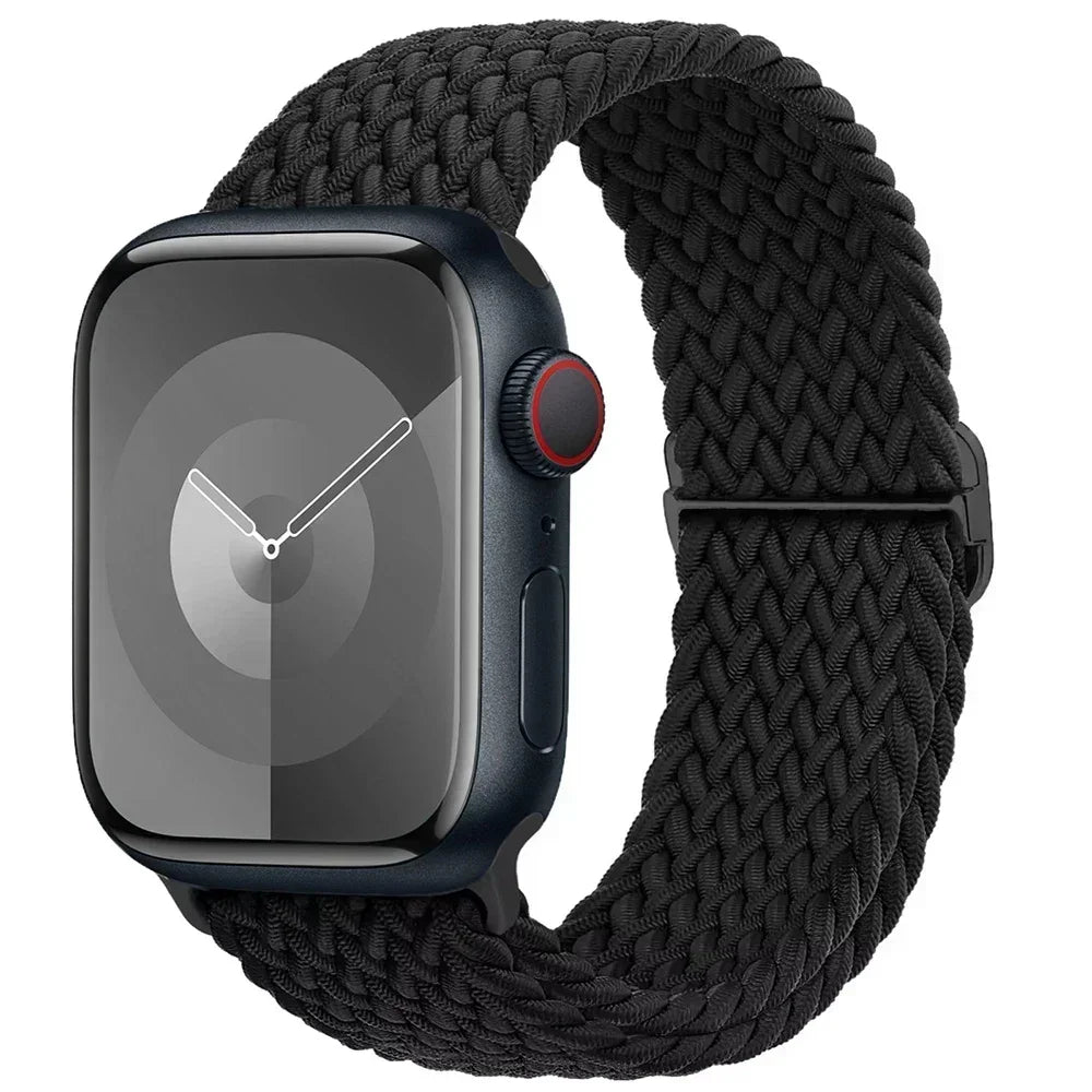 Stretchable Braided Loop Band for Apple Watch