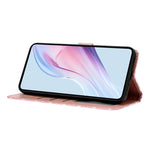 Wave Dot Texture Leather Wallet Phone Case for iPhone 15 Series