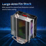 Power Train DL400T PRO V2 4 Heat Pipe CPU Cooler
