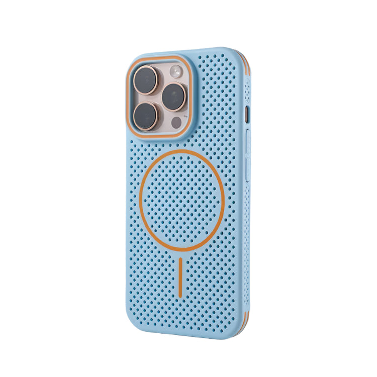 Ultra-Thin Honeycomb Mesh Cooling MagSafe Case for iPhone 15 Series