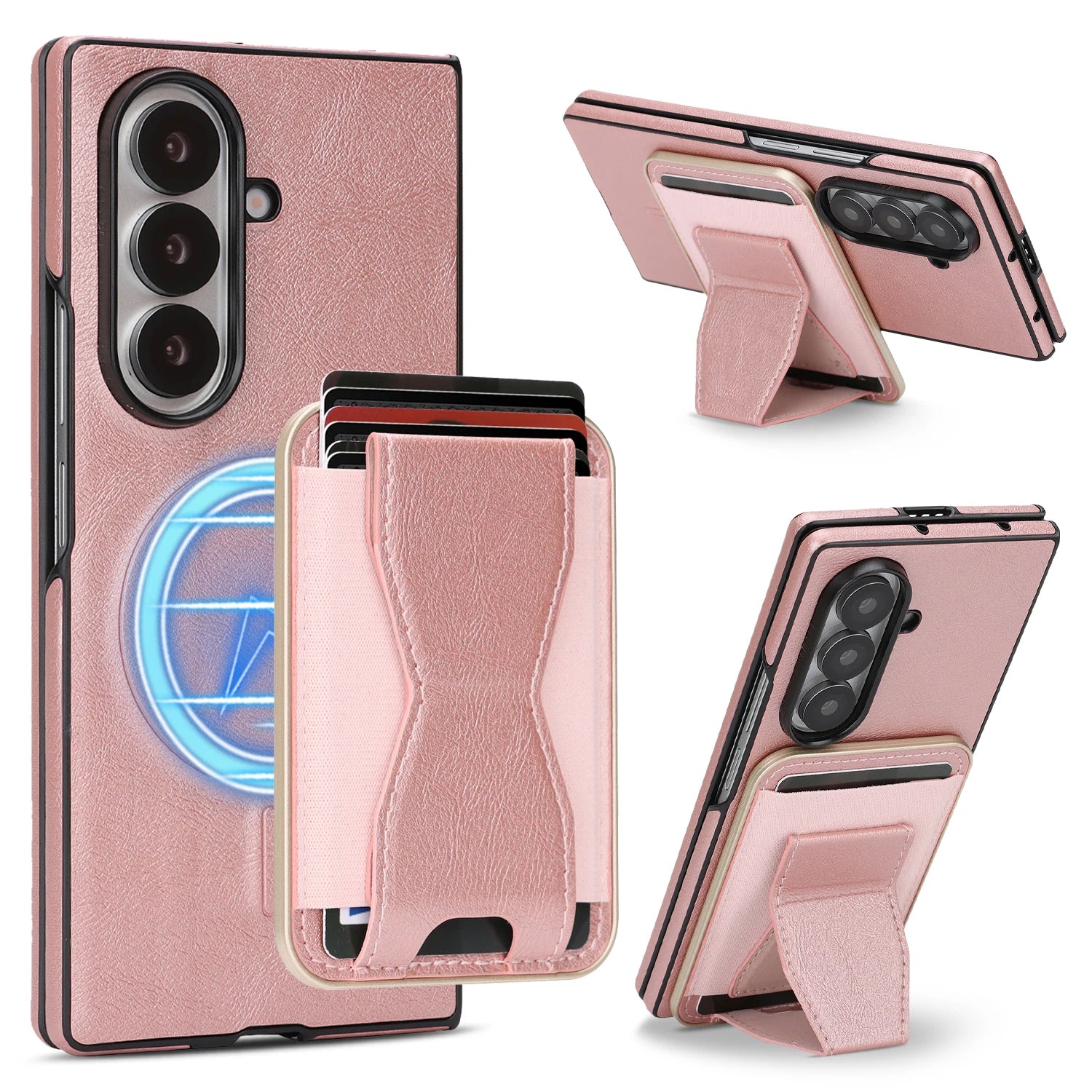 2-in-1 Magnetic Detachable Wallet Case for Samsung Galaxy Z Fold 6