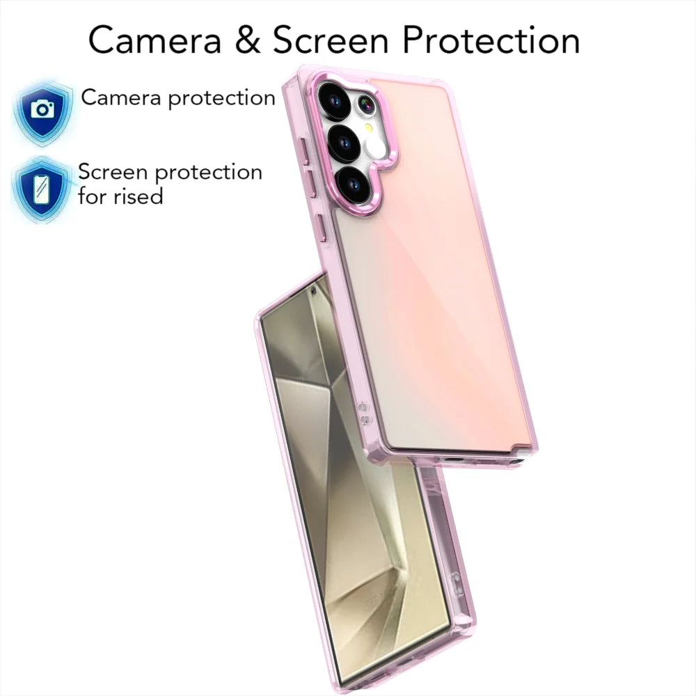 Heavy Duty PC Protective Case for Samsung Galaxy S25 Series