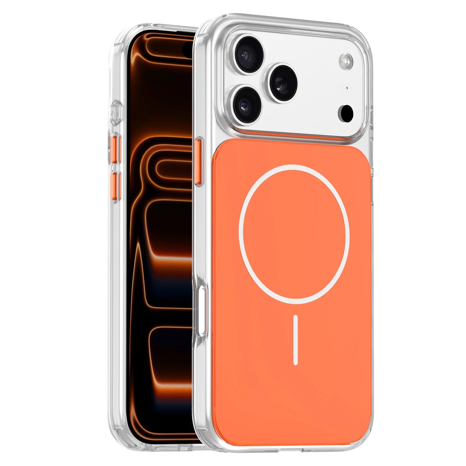 Slim Transparent MagSafe Case for iPhone 17 Series