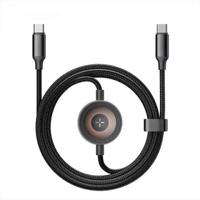 Bonola USB-C 2-in-1 Braided Charging Cable