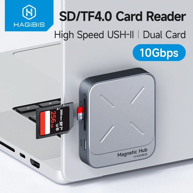 Hagibis High-Speed Magnetic Card Reader