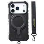 Shockproof MagSafe Case with Hand Strap for iPhone 17 Series