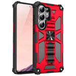 Camouflage Military Armor Case with Kickstand for Samsung Galaxy S26 Series