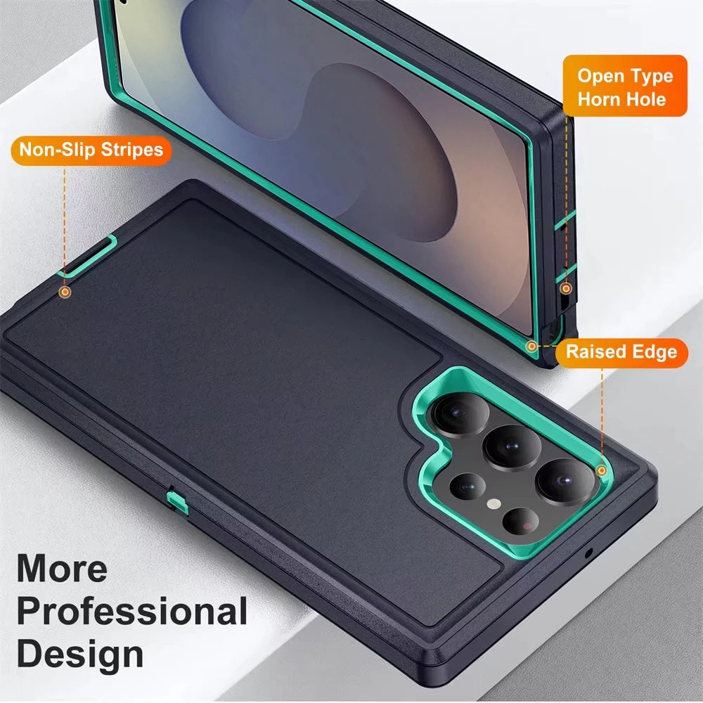 Military Armor Shockproof Case for Samsung Galaxy S25 Series