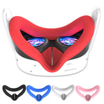 Sweat-Resistant Silicone VR Face Cover for Meta Quest 3S