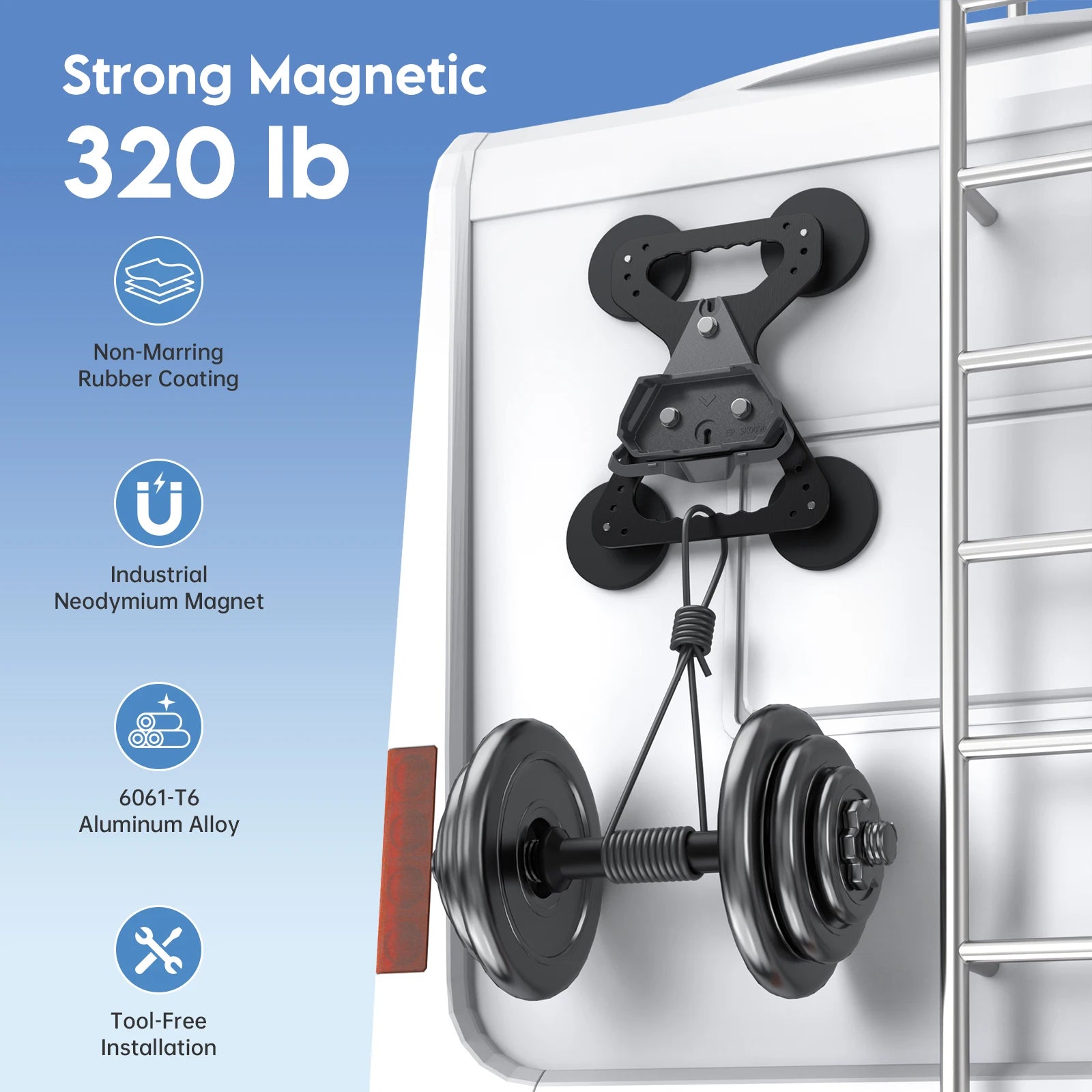 EDUP SK0165 Magnetic Roof Mount for Starlink Mini