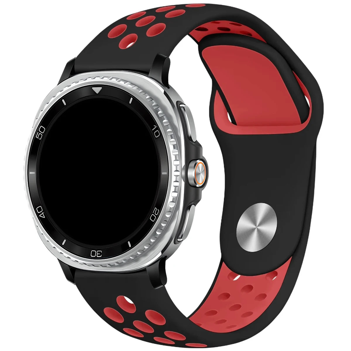 Dual Color Soft Silicone Sport Band for Samsung Galaxy Watch 8 & Galaxy Watch 8 Classic