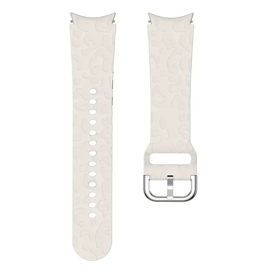 Premium Silicone Engraved Strap for Samsung Galaxy Watch 7