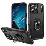 Military-Grade Dual-Layer Shockproof Case with Magnetic Ring for iPhone 17 Series
