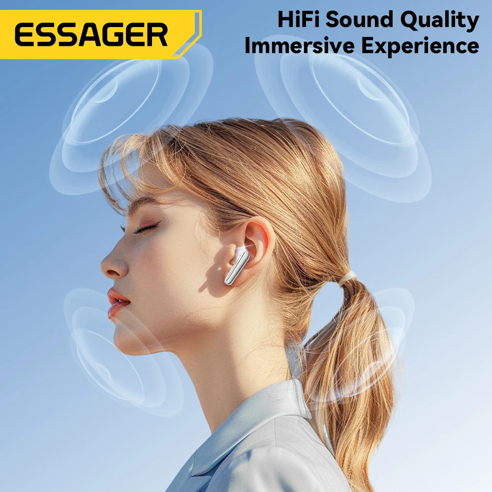 Essager Bluetooth 5.3 Noise Cancelling Earbuds
