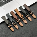 Premium Leather Watch Band Compatible With Galaxy Watch 6 & Galaxy Watch 6 Classic