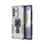 Samsung Galaxy A57 Magnetic Armor Case With Metal Ring Stand