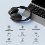 OneOdio SuperEQ S6001 Bluetooth Over-Ear Headphones