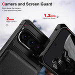 Google Pixel 10 Series Leather Flip Case with Card Holder Stand