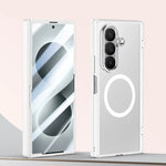 Premium Skin-Feel Magnetic Protective Case with Built-In Screen Protector for Samsung Galaxy Z Fold 8 Ultra