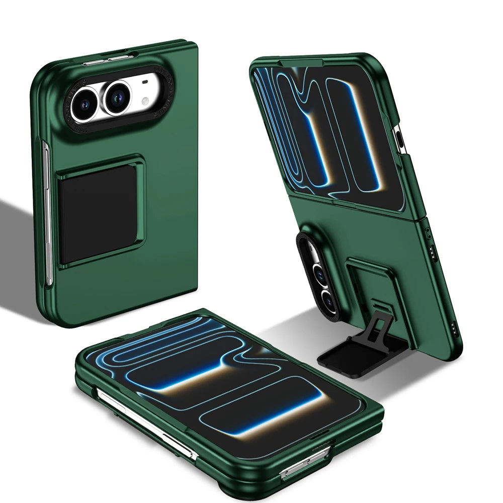 Matte Hard PC Kickstand Case with Dual-Angle Viewing for iPhone Duo