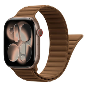 Silicone Magnetic Closure Band with N55 Magnets for Apple Watch