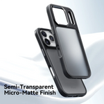 Translucent Micro Matte TPU Bumper Case for iPhone 17 Series