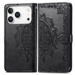 iPhone 17 Series Purse-Style Flip Leather Wallet Case with Card Slots & Stand