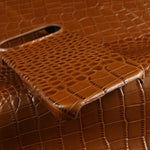 Genuine Crocodile Magnetic Leather Case for Google Pixel 10 Series