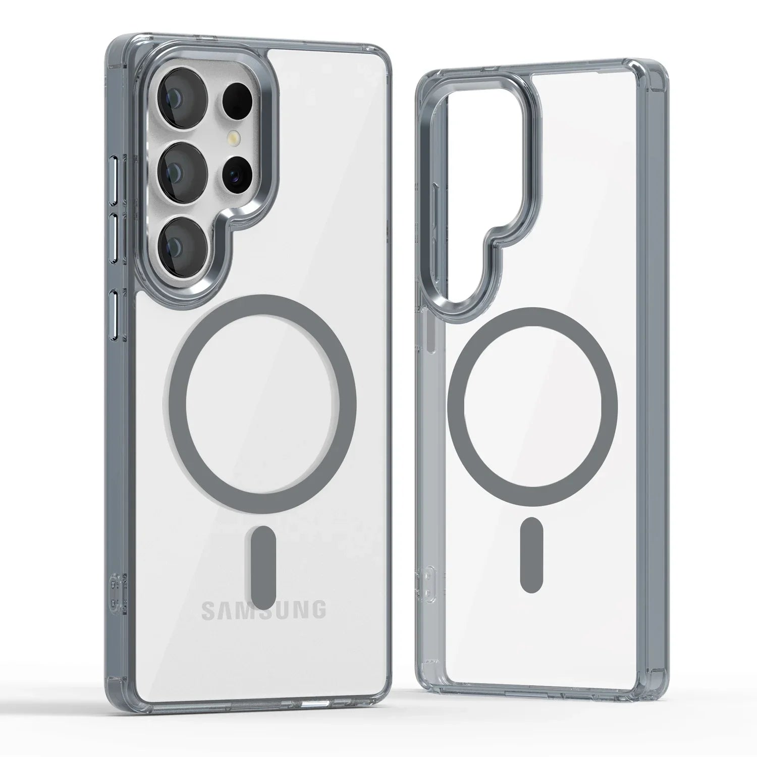 Premium Acrylic Transparent Magnetic Case for Samsung Galaxy S25 Series