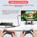 CABLETIME 5-in-1 USB-C Capture Hub