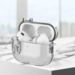 Crystalline Transparent Protective Shell for AirPods 4