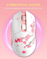 DAREU EM901X Sakura Pink Dual-Mode Wireless & Wired Gaming Mouse