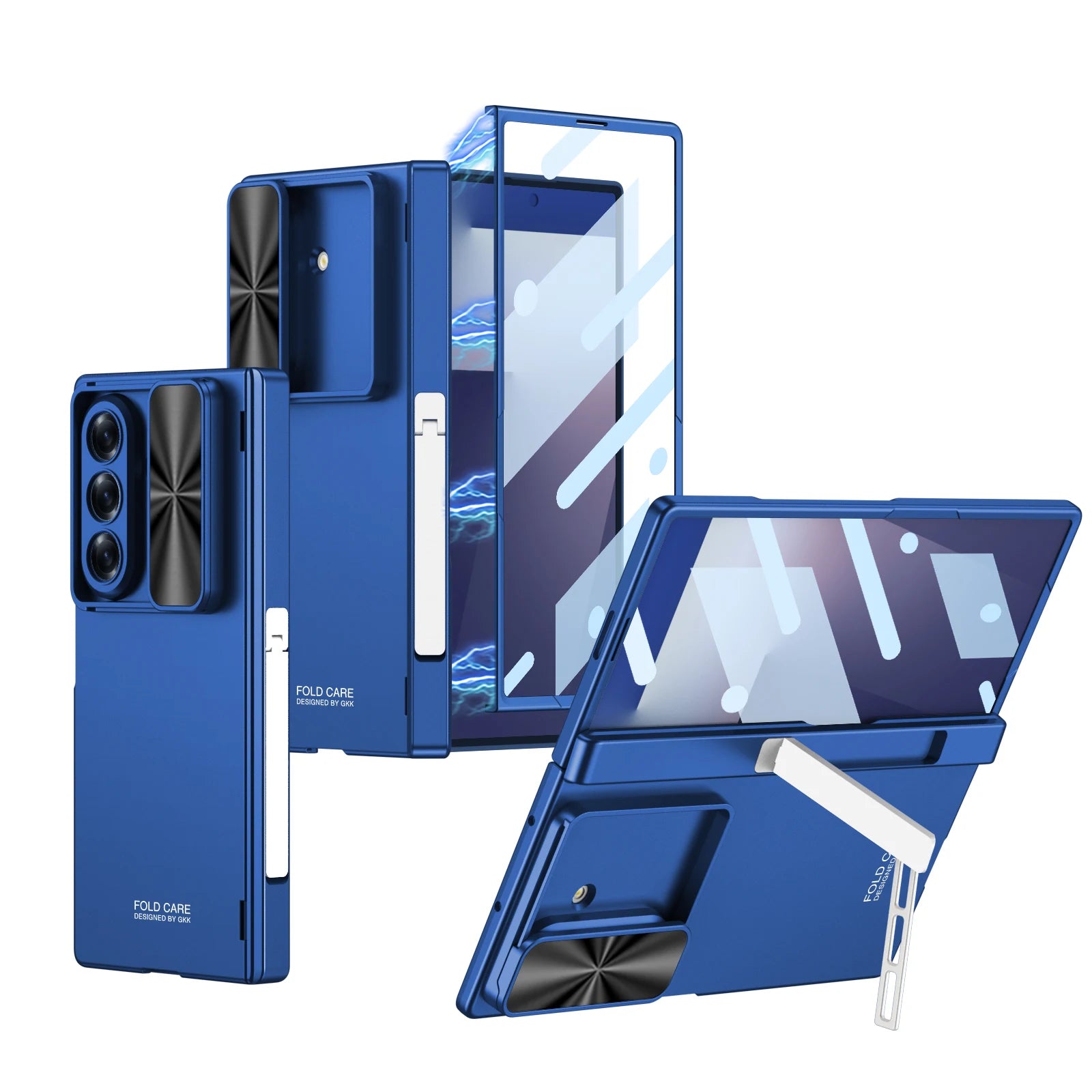 Samsung Galaxy Z Fold 7 Rugged Protective Cover with Slide Camera Shield