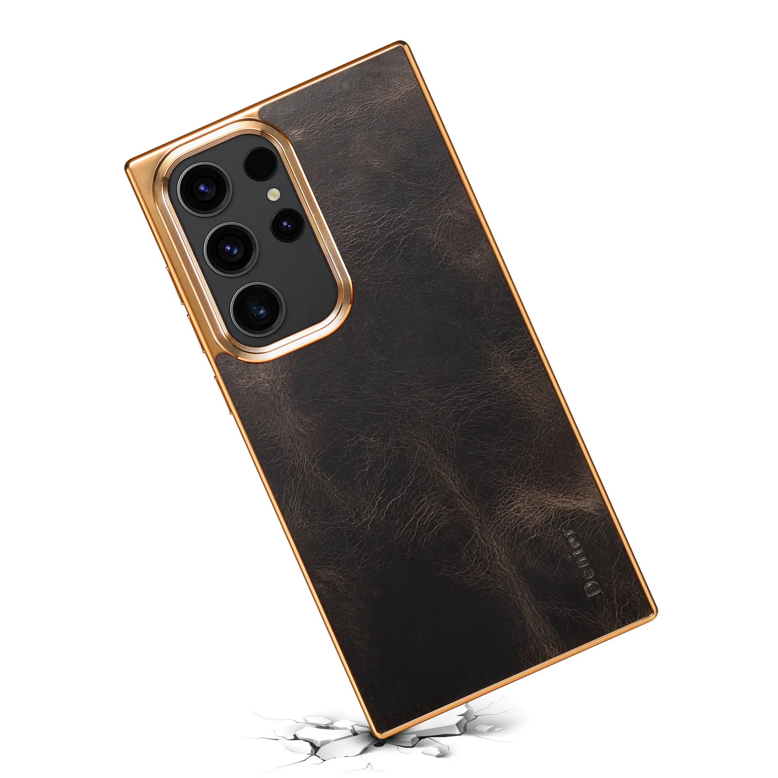 Premium Oil Wax Leather Case for Samsung Galaxy S26 Series