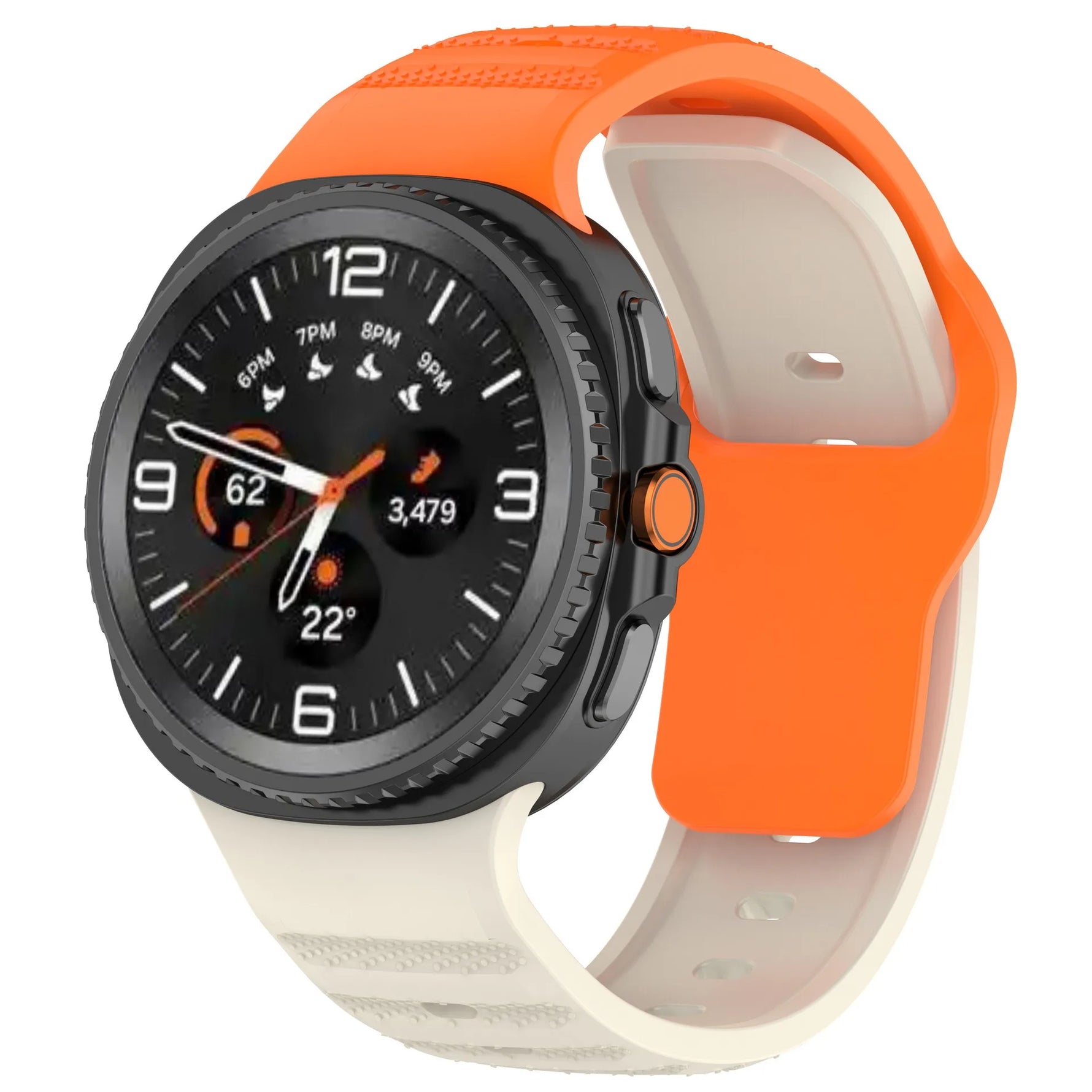 Soft Silicone Sport Strap for Samsung Galaxy Watch 8 / Galaxy Watch 8 Classic