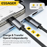 Essager 100W USB-C to USB-C PD Fast Charging Cable
