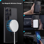 Shockproof Matte Translucent Magnetic Case for Samsung Galaxy S24 Series