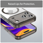 MagSafe Compatible Transparent Acrylic Case for iPhone 17 Series