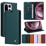 Premium Leather Book Case for OnePlus 15