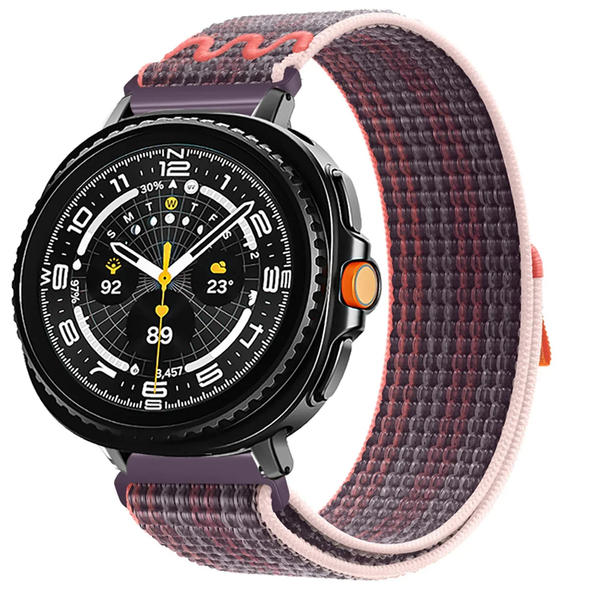 Elastic Nylon Sport Band for Samsung Galaxy Watch 8 / Galaxy Watch 8 Classic