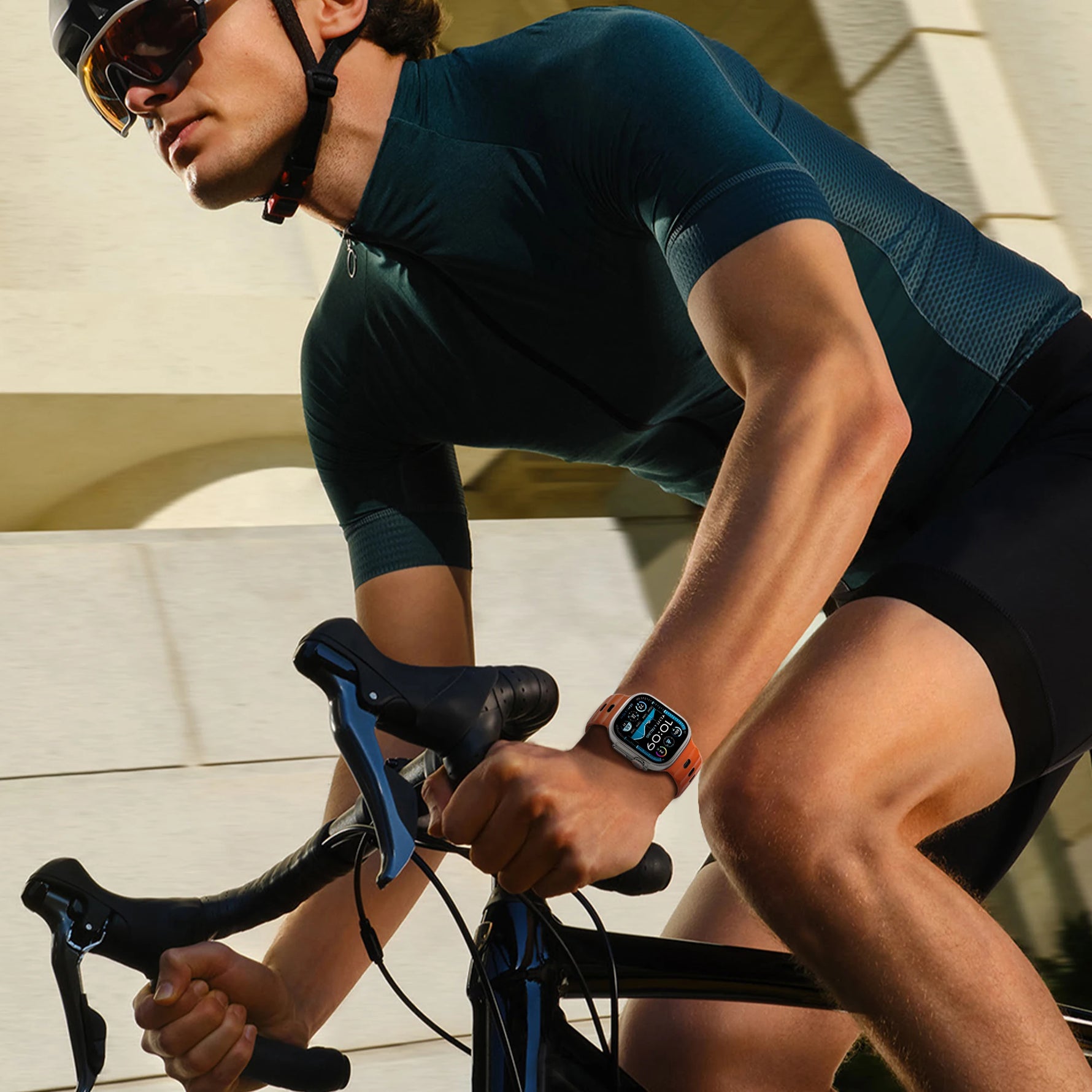 Premium Sport Silicone Strap for Apple Watch