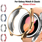 Gap-Free Silicone Strap for Samsung Galaxy Watch 6 Classic