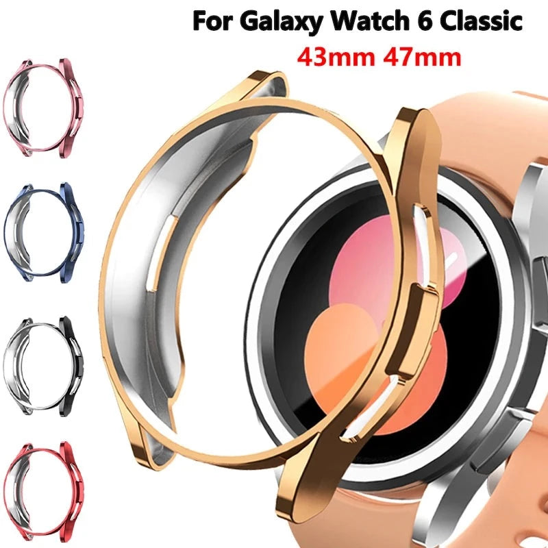 Gap-Free Silicone Strap for Samsung Galaxy Watch 6 Classic